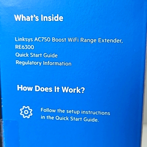 LINKSYS RE6300 WiFi Booster Extender - Picture 3 of 8